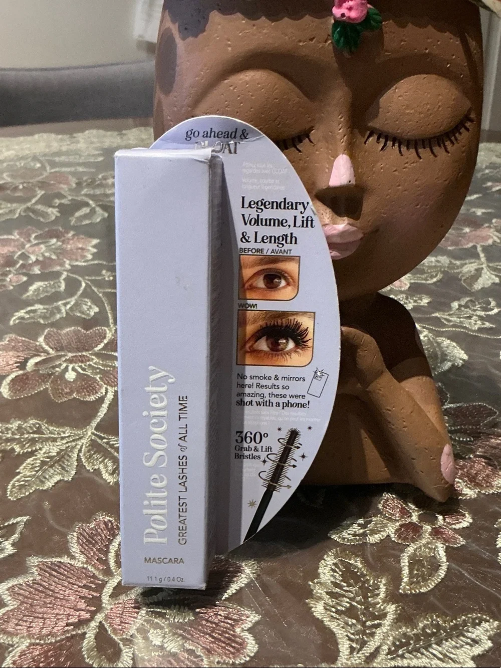 Polite Society Mascara — Black | Volume, Lift & Length